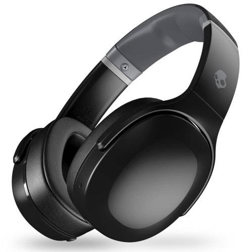Skullcandy ストア Crusher Evo ワイヤレスヘッドホン サブウーファー搭載 パーソナルサウンド機能 最長40時間再生 Bluetooth 5.0 マイク付き 落とし物検索 Tile 3Qプリセットイコライザ 急速充電 通話 選曲 オリジナルステッカー付き (TRUE BLACK)