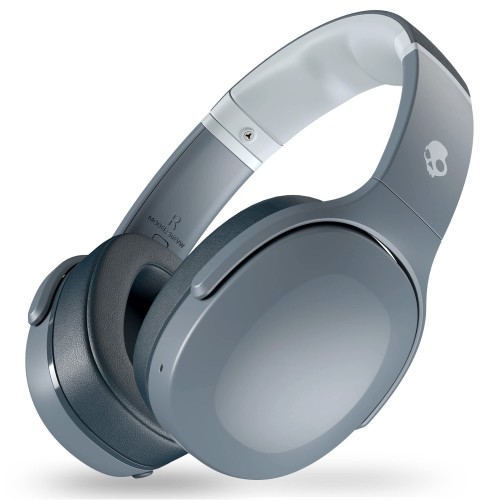 Skullcandy ストア Crusher Evo ワイヤレスヘッドホン サブウーファー搭載 パーソナルサウンド機能 最長40時間再生 Bluetooth 5.0 マイク付き 落とし物検索 Tile 3Qプリセットイコライザ 急速充電 通話 選曲 オリジナルステッカー付き (CHILL GREY)