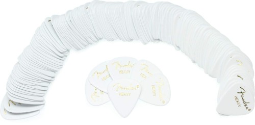 Fender ピック351 SHAPE CLASSIC PICKS - 144 COUNT HEAVY, WHITE