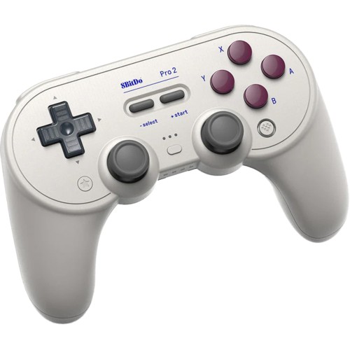 8BitDo Pro 2 Switch用のBluetoothコントローラー、ホールエフェクトジョイスティックアップデート、Switch、PC、Android、Steam Deck＆Apple用のワイヤレスゲームコントローラー (G Classic)