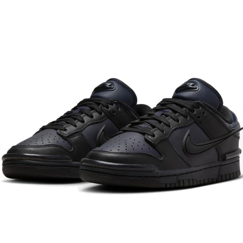 [ナイキ] ダンク ロー ツイスト W DUNK LOW TWIST ダークオブシディアン/ブラック/ブラック DZ2794-400 ナイキジャパン 24.0cm