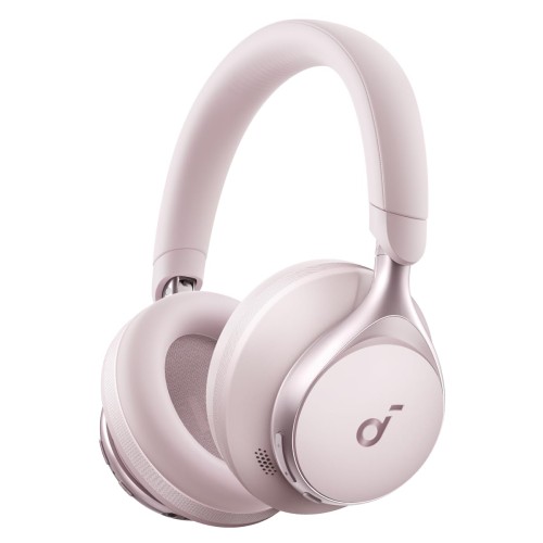 Anker Soundcore Space One (Bluetooth 5.3 ワイヤレス ヘッドホン)ウルトラノイズキャンセリング2.0 / 最大55時間音楽再生 / LDAC/ハイレゾ対応 (ワイヤレス/有線) / マルチポイント対応/外音取り込み/マイク内蔵 ピンク