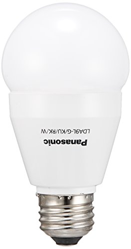 パナソニック LED電球 口金直径26mm 電球60W形相当 電球色相当(9.0W) 一般電球・明るさ切替タイプ 密閉形器具対応 廊下向け LDA9LGKURKW