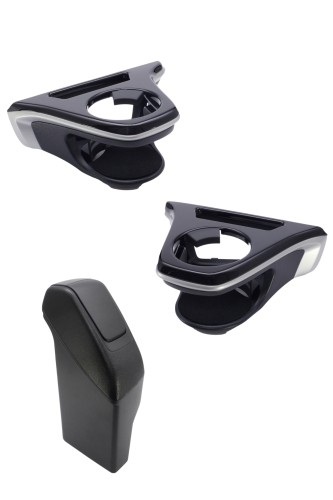 槌屋ヤック(Tsuchiya Yac) 車種専用品 ドリンクホルダー ゴミ箱 運転席用 助手席用 セット カローラクロス 専用 SY-CO5 SY-CO6 SY-CO7