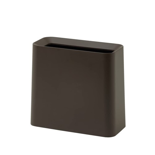 ideaco(イデアコ) ゴミ箱 角型 11.5L 幅35 ? 奥行16.5 ? 高さ32cm TUBELOR Hi-GRANDE brown (チューブラー ハイグランデ ブラウン)