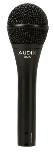 AUDIX オーディックス OM5 ボーカル ライブ 歌ってみた スタジオ録音用 ハンドヘルド ダイナミックマイク 超単一指向性 ブラック