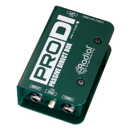 RADIAL PRO DI パッシブ・ダイレクトボックス