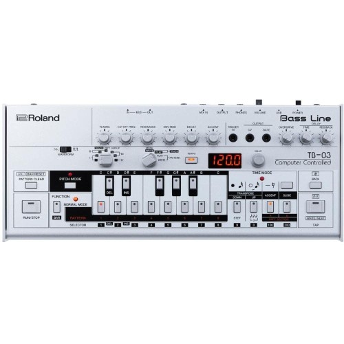 Roland ローランド BassLineシンセサイザー TB-03 電池駆動 USBバスパワー USB/MIDI対応 オリジナルTB-303のサウンドと操作性を再現