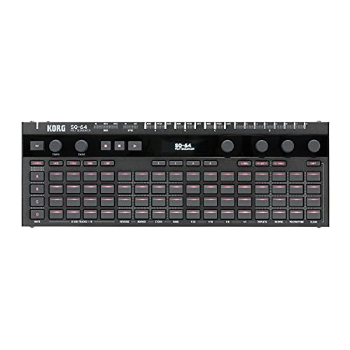 KORG ポリフォニック ステップシーケンサー SQ-64 あらゆる機器を自在に操作 豊富な接続端子 音楽制作 ライブに最適
