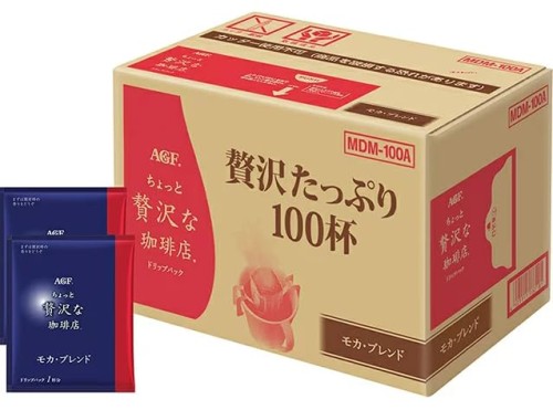 AGF ちょっと贅沢な珈琲店 ドリップパック 100袋モカ・ブレンドたっぷり大容量100袋MDM-100A
