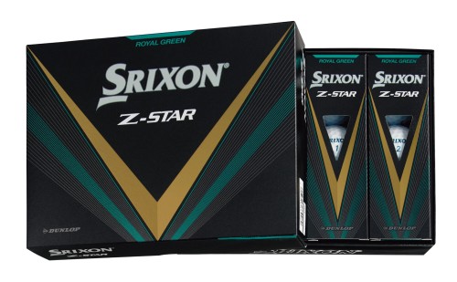 ダンロップゴルフボール SRIXON Z-STAR 2023年モデル 1ダース(12個入り) ロイヤルグリーン