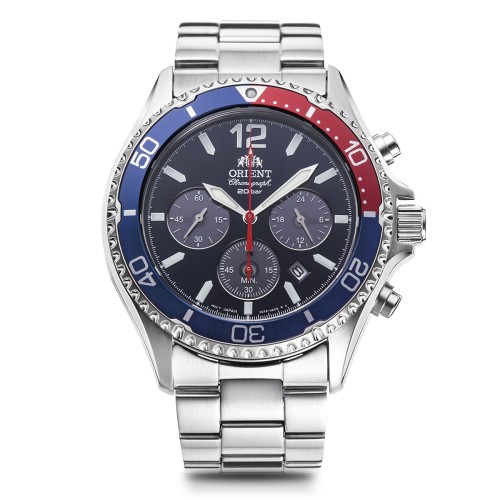 [オリエント]ORIENT Mako マコ SOLAR PANDA ソーラー パンダ 日本製 国内メーカー保証付 RN-TX0201L メンズ ネイビー