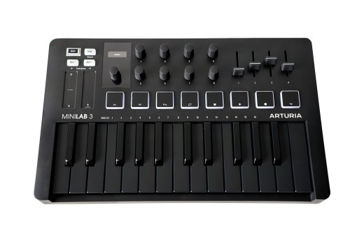 ARTURIA MIDI キーボード コントローラー MiniLab 3 DB ディープ・ブラック
