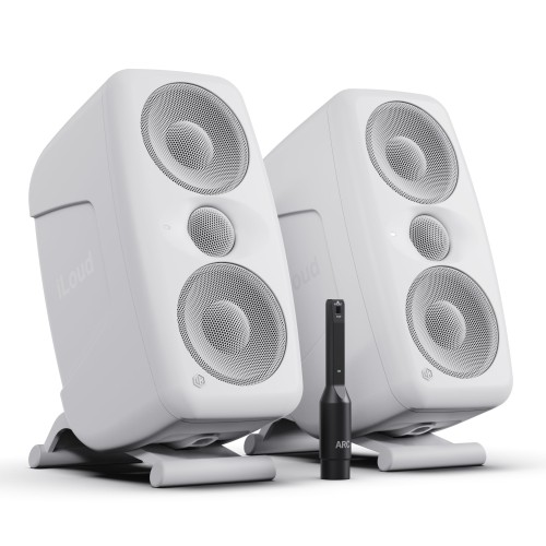 IK Multimedia iLoud MTM MKII White Pair iLoudシリーズ 37*30*20 cm(1台につき) X-Monitor対応