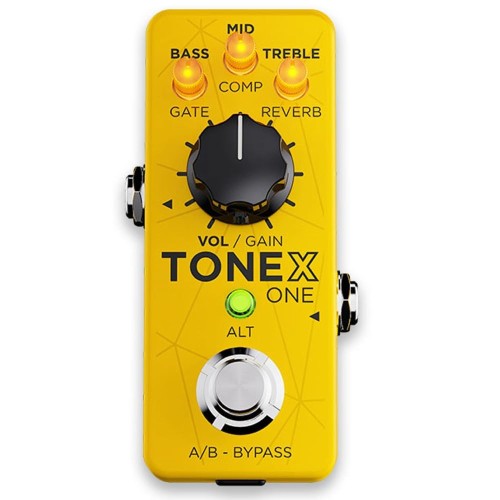 IK Multimedia(アイケーマルチメディア) TONEX ONE Brown Sound Yellow Edition TONEXシリーズ 4.8*9.4*5.3cm