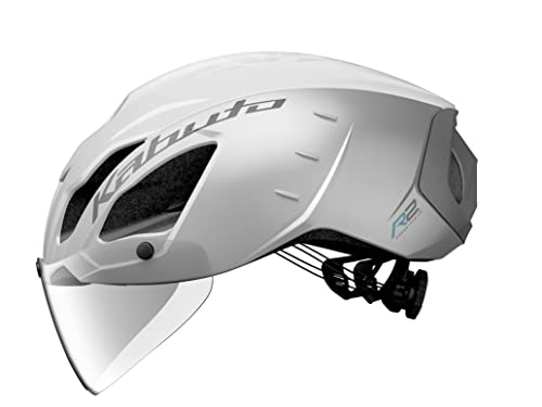 KABUTO(カブト) 自転車 ヘルメット AERO-R2 マットホワイト サイズ:S/M (頭囲:55cm-58cm) JCF公認 18,276円