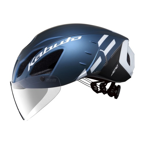 KABUTO(カブト) 自転車 ヘルメット AERO-R2(エアロ・アール2) サイズ:S/M (55-58cm) カラー:G-1マットネイビー JCF公認