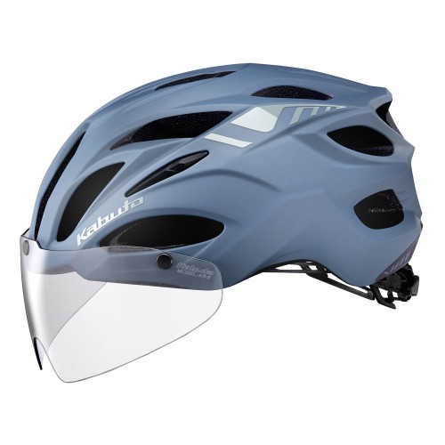 KABUTO(カブト) 自転車 ヘルメット VITT (ヴィット) カラー:マットアッシュネイビー サイズ:L 頭囲:(59-60cm) JCF公認