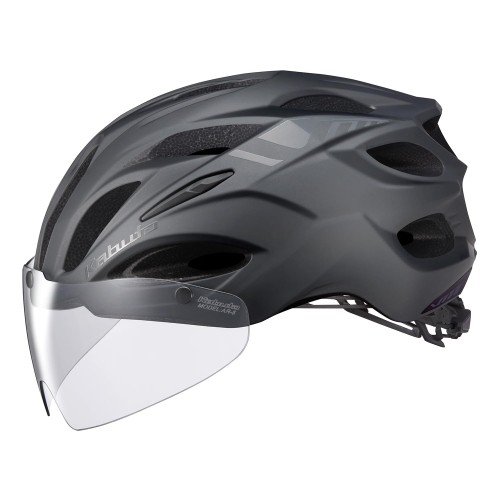KABUTO(カブト) 自転車 ヘルメット VITT (ヴィット) カラー:マットモノブラック サイズ:L 頭囲:(59-60cm) JCF公認