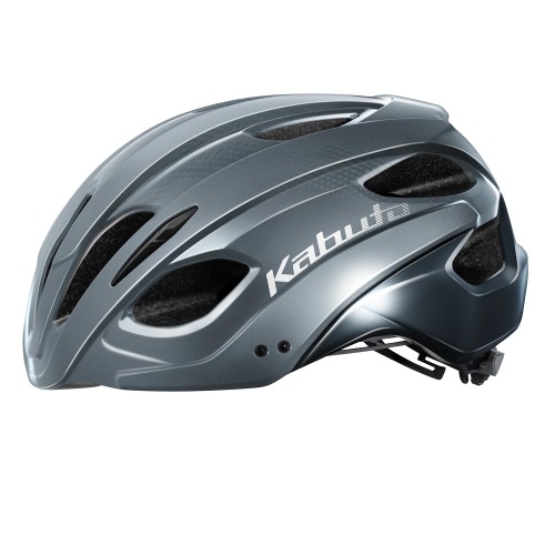 KABUTO(カブト) 自転車 ヘルメット REZZA-3 サイズ:M/L(57-60cm) カラー:ダークグレー JCF(公財)日本自転車競技連盟公認 CE EN1078