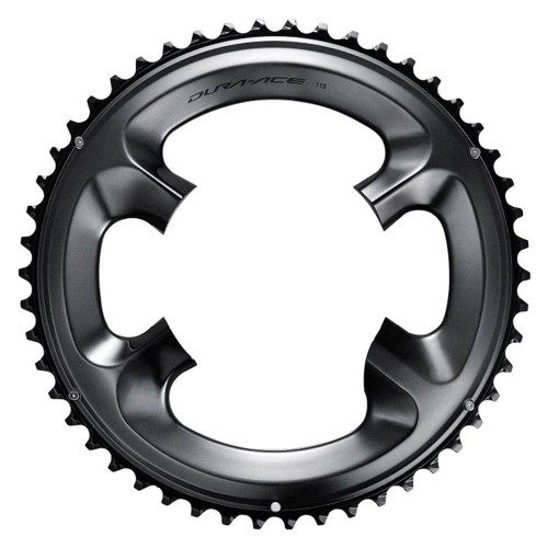 シマノ(SHIMANO) リペアパーツ 引掛け歯付チェーンリング 53T-MW (53-39T用) FC-R9100 Y1VP98030
