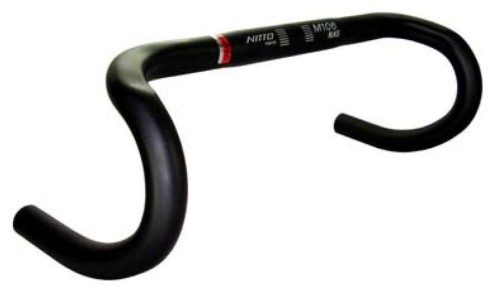 NITTO(日東) ドロップハンドル M106-NAS 380.0 ブラック M106NAS-380