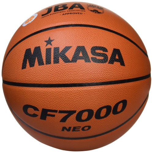 ミカサ(MIKASA) バスケットボール 日本バスケットボール協会検定球 7号 (男子用・一般・社会人・大学・高校・中学) 特殊天然皮革 茶 CF7000-NEO 推奨内圧0.315(kgf/?)