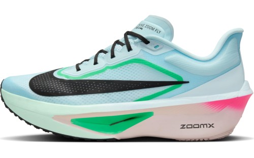 [ナイキ] 望遠レンズ 飛球 6 ZOOM FLY 6 グレーシャーアイス/黒いこと/ハイパーピンク/緑であることぼうぜん自失 FN8454-402 (グレーシャーアイス/黒いこと/ハイパーピンク/緑であることぼうぜん自失, 日本の靴の大きさ大きさ, 成年者, 絶対値, 26.5 珊)