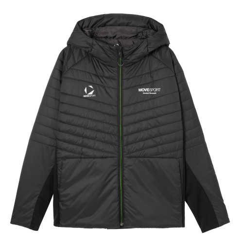 [ムーブスポーツ] ACTIVE SUITSTHERMO ハイブリッドフーディーST5FJK70M_BK00_S