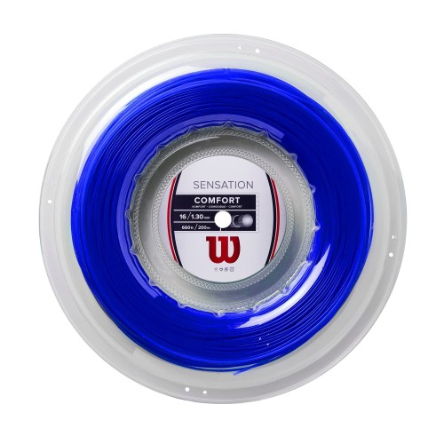 Wilson(ウイルソン) テニス ストリング ガット SENSATION BLUE 16 REEL (センセーションブルー リール) 200m ブルー WR830910116 9,810円