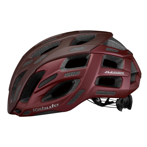 KABUTO(カブト) 自転車 ヘルメット FLEX-AIR(フレックス・エアー) サイズ:L/LX(頭囲 : 59-61cm) カラー : マットバーガンディ