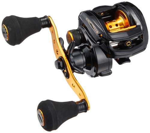 AbuGarcia (アブガルシア) KUROFUNE LT (黒船LT) 右一巻き 船小物釣り銭 両軸木管 船釣り銭 リール-リール本体