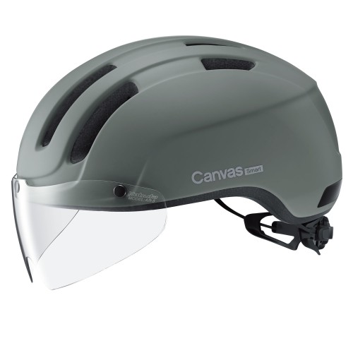 KABUTO(カブト) 自転車 ヘルメット CANVAS-SMART(キャンバス・スマート)M/L(頭囲 : 57-59cm) マットオリーブ