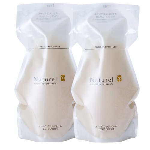 ナチュレルSPゲルクリームPLUS エコツインセット(詰替用550g×2個)
