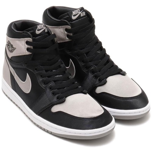 [ナイキ] エア ジョーダン 1 レトロ ハイ OG W AIR JORDAN 1 RETRO HIGH OG ブラック/ホワイト/ミディアムグレー FD4810-010 29.0cm