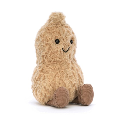 Jellycat Amuseables 落花生ぬいぐるみ 6in - 食料雑貨類ぬいぐるみ - 好いたらしい差し上げ物アイデア