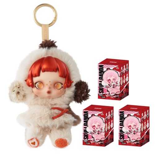POP MART SKULLPANDA Winter Symphony シリーズ ぬいぐるみペンダント3ピース ポップマート ガチャガチャ ブラインド ボックス フィギュア プラモデル プレミアム おもちゃ PVC ソフビ オリジナル キャラクター 誕生日 プレゼント