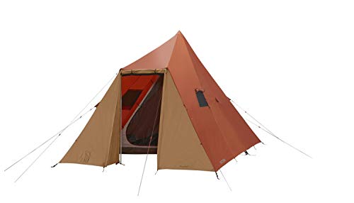 NORDISK(ノルディスク) アウトドア キャンプ テント スリュームヘルム5 ティピー型 ポールフリー ピカンテ/カシュ― 5人用 (Thrymheim 5 PU) 122054