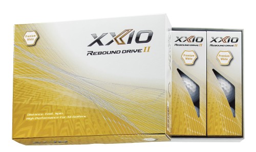 ダンロップゴルフボール XXIO REBOUND DRIVE2 2023年モデル 1ダース(12個入り) プレミアムホワイト
