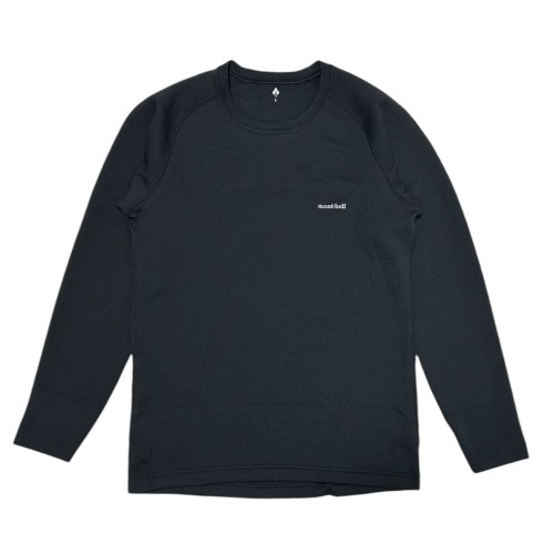 [モンベル] ジオライン EXP.ラウンドネックシャツ Men's ブラック #1107712 (M)