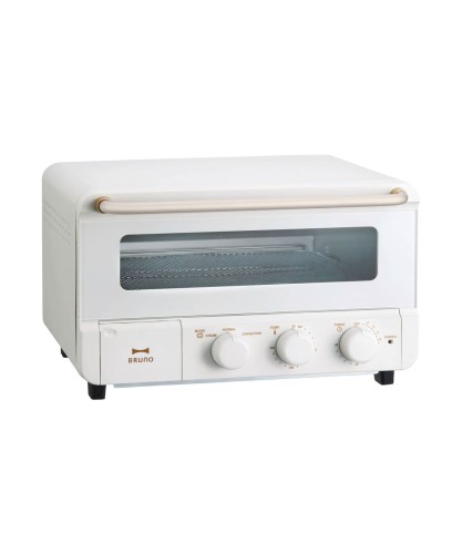 BRUNO ブルーノ オーブン トースター 4枚焼き スチーム ＆ ベイク コンベクション機能 温度調節 1350W ピザ対応 ホワイト 白 BOE067-WH 13,875円