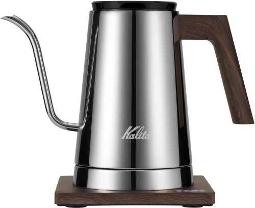 カリタ Kalita 600ml シルバー KEDP-600 JP 電気ケトル 細口ノズル ドリップポット ケトル コーヒーポット