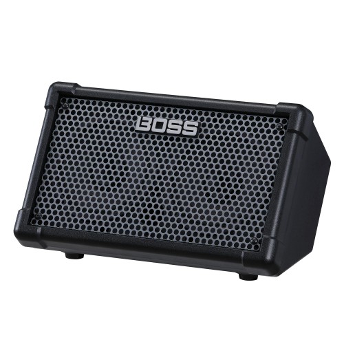 ボス BOSS ステレオアンプ CUBE Street II CUBE-ST2 BK 電池駆動 軽量設計 最大出力10W 持ち運び可能 ストリートライブ 路上パフォーマンス トークイベント マイク ギター ベース キューブストリート2 BK ブラック 黒