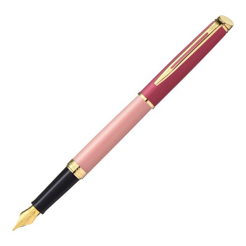 WATERMAN ウォーターマン メトロポリタン エッセンシャル 万年筆 F細字 高級ブランド ギフト 正規輸入品 ピンクGT 2180126