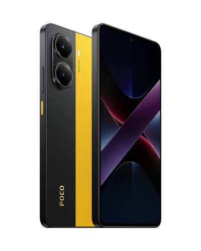 Xiaomi POCO X7 Pro 8GB+256GB 日本語版 Simフリー スマートフォン 90Wハイパーチャージ 120Hz 有機ELディスプレイ IP68防塵・防水 docomo/au/SoftBank/ Mobile 回線対応 イエロー