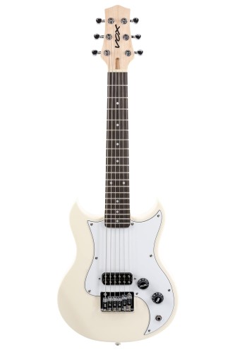 VOX(ヴォックス) ミニギター SDC-1 mini WH ホワイト ショートスケール レギュラーチューニング対応 手の小さな女性やお子様に最適 キャリーバッグ付属