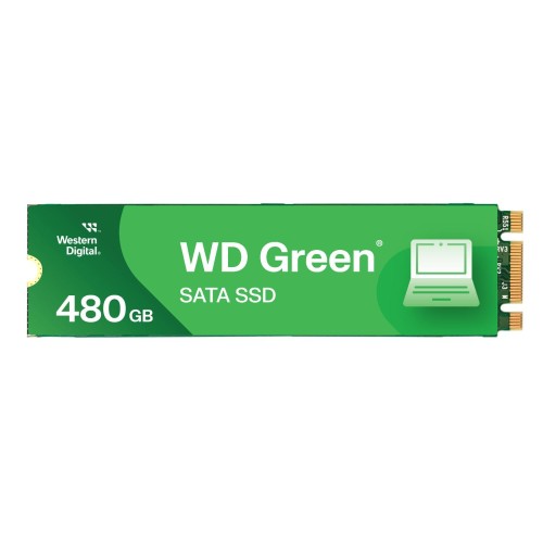 Western Digital 480GB WD Green SATA 内蔵ソリッドステートドライブ SSD - SATA III 6 Gb/秒 M.2 2280 最大545MB/秒 - WDS480G3G0B