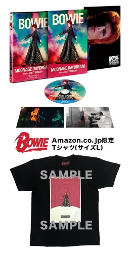 (250セット)デヴィッド・ボウイ ムーンエイジ・デイドリーム ブルーレイTシャツ セット [Blu-ray]