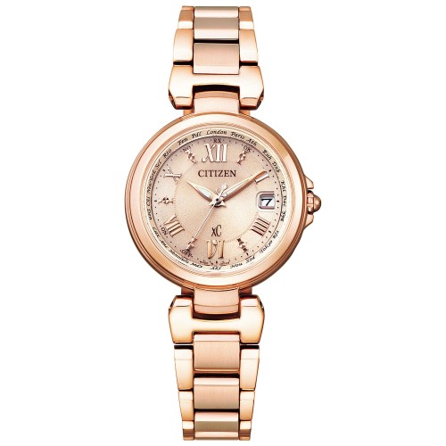 [シチズン]CITIZEN 腕時計 xC クロスシー エコ・ドライブ電波時計 ハッピーフライトシリーズ EC1032-54X レディース