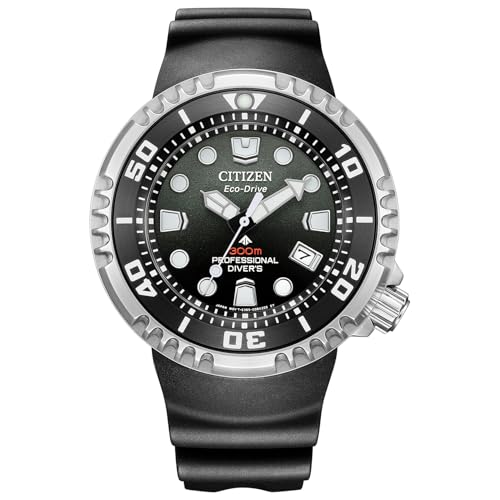 [CITIZEN] 腕時計 PROMASTER BN1024-01E (ダイバーズウォッチ/光発電エコ・ドライブ/夜光) メンズ ウレタンバンド アウトドア 延長バンド ブラック 黒 ソーラー